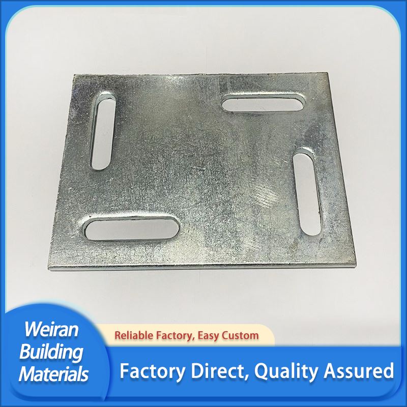 Hot Dip Galvanized Post-installed Embedded Plate Hot Dip Galvanized Post-installed Embedded Plate
