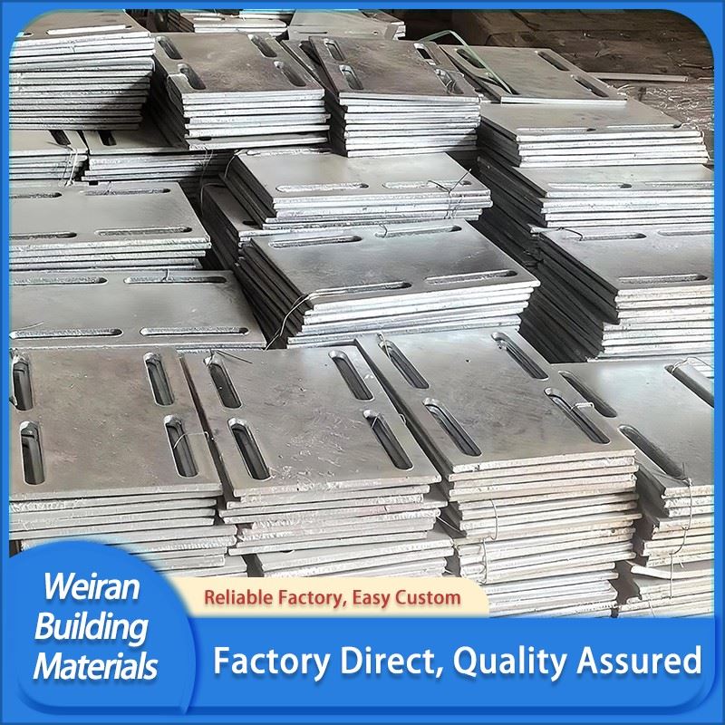 Hot Dip Galvanized Post-installed Embedded Plate factory Hot Dip Galvanized Post-installed Embedded Plate factory